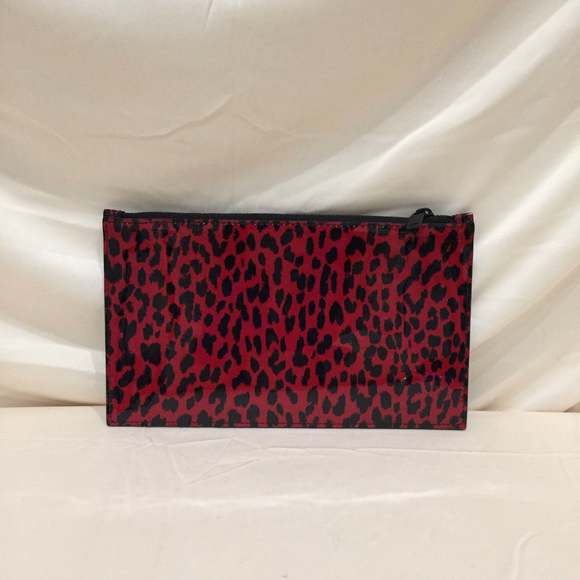 Yves Saint Laurent Leopard Patent Zip Clutch Sku# 71986 - Picture 3 of 9